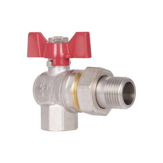 Кран кульовий "Американка" Thermo Alliance Standart кутовий 1/2" ВЗ SD222W15 | Зображення 2