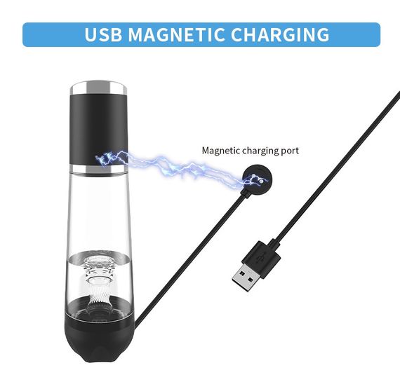 Водонепроникна, автоматична вакуумна помпа із зарядкою від USB CANWIN Luxury Pump, P258AU Sex Aura | Зображення 8