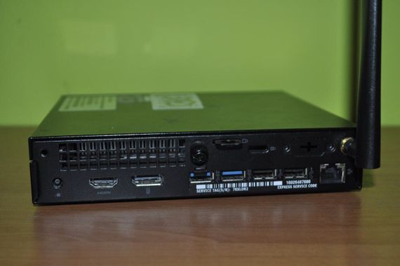Неттоп Dell OptiPlex 3050 USFF / Intel Core i3-7100T (2 (4) ядра по 3.4 GHz) / 8 GB DDR4 / 500 GB SSD / Intel HD Graphics 630 / Wi-Fi / Блок живлення / Windows 11 Pro б/в + Подарунок Флеш пам'ять USB 32 GB | Зображення 6
