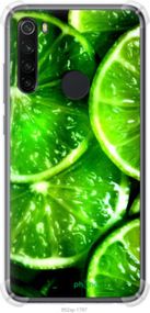Чохол на Xiaomi Redmi Note 8 Зелені часточки лимона "852sp-1787-2448"