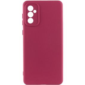 Чохол TPU GETMAN Liquid Silk Full Camera для Samsung Galaxy A57 5G Бордовий / Marsala