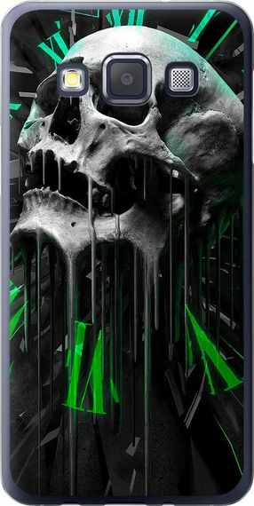 Чехол на Samsung Galaxy A3 A300H Череп-часы "4100u-72-17620"