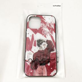 Чехол для Apple Iphone 12 Pro Max. Get it girl! красный FN-56