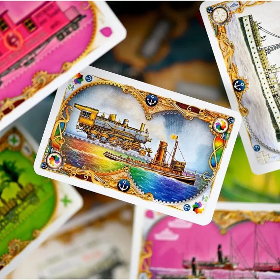 Настільна гра Ticket To Ride. Квиток на потяг: Рейки та вітрила УЦІНКА! | Зображення 3