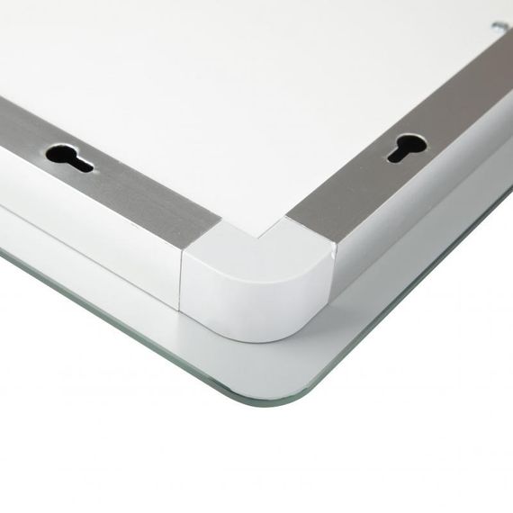 Дзеркало Qtap Mideya 800x800 з LED-підсвіткою Touch, з антизапотіванням, диммером QT2078NCF8080W | Зображення 6