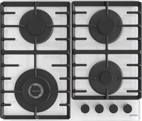 Варочная поверхность Gorenje /газ на стекле/ электроподжиг (GTW642SYW)
