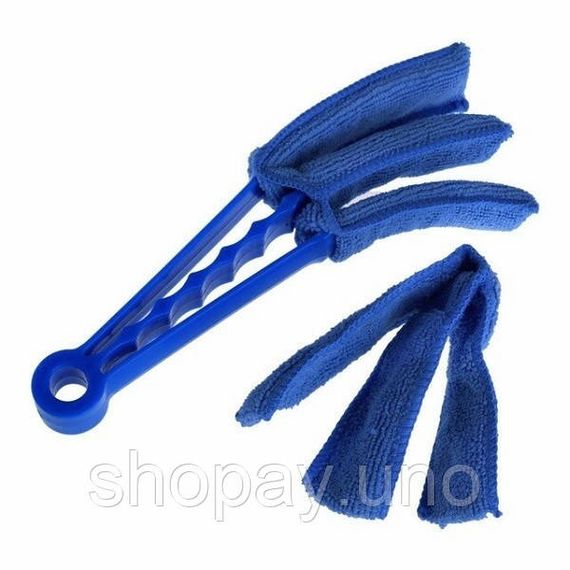 Щетка для чистки жалюзи Window Blind Duster Brush Cleaner | Зображення 1
