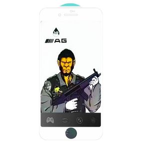 Захисне скло 5D Anti-static Matte (тех.пак) для Apple iPhone 7 / 8 (4.7") Білий