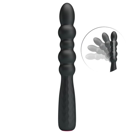 Вібратор - Pretty Love Monroe Vibrator Black | Зображення 5