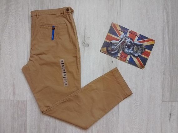 Штани чіноси чоловічі звуженого крою р. 54 slim | Зображення 3