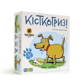 Настольная игра "Кісткогриз" 960131 от 5-ти лет