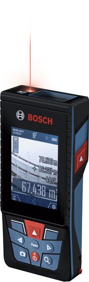 Дальномір лазерний Bosch Professional GLM 150-27 C, ±1.5 мм, 0.08-150м, 0-360 °, Bluetooth, чохол, 0.21кг (0.601.072.Z00) | Зображення 1