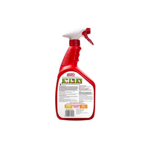 Засіб Nature’s Miracle ADV Dog Stain and Odor Elimin Spray для усунення плям та запахів від собак з посиленою формулою 946 м | Зображення 1