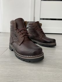 Польські коричневі черевики 40 41 42 43 44 45 розмір