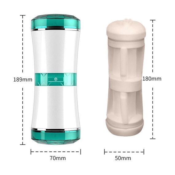 Подвійний мастурбатор Masturbation Cup Double Ends Sex Aura | Зображення 4