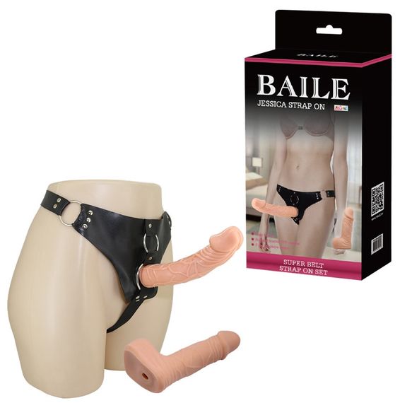 Страпон женский BAILE - Jessica Strap On, BW-022025 sexstyle | Зображення 1