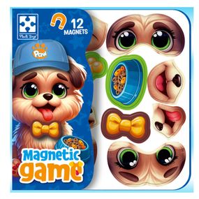 Игра развивающая "Эмоции Песика" VT3220-04, 12 магнитов
