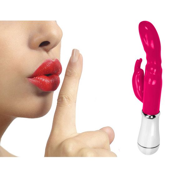 Вібратор Bunny USB фіолетовий | Зображення 6