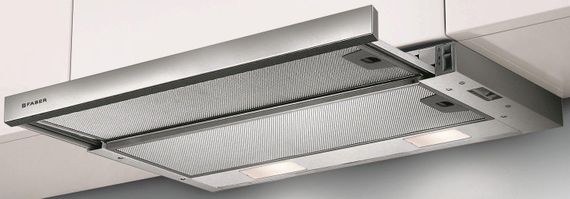 Витяжка Faber телескопічна, 60см, 584м3г, Flexa Ng Am A60, нерж (315.0635.104)