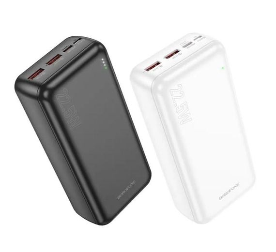 Павербанк з високопотужним зовнішнім акумулятором 30000mAh та швидкою зарядкою Borofone BJ38B (47197-BJ38B_812) | Зображення 7