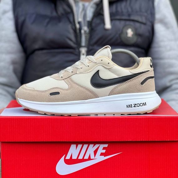 Кросівки весна-літо Nike матеріал текстиль/замш колір бежевий | Зображення 6
