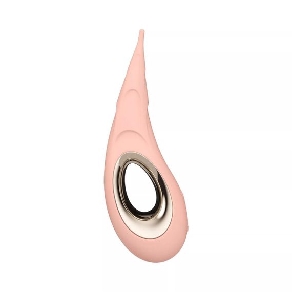 Кліторальний вібратор LELO DOT Cruise Peach Please, точкова стимуляція, технологія Infinite Loop Sex Aura