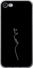 Чехол на iPhone 8 Силуэт1 "4590u-1031-17620"
