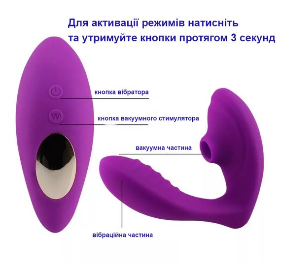 Вакуумный вибростимулятор розового цвета ( 20 режимов) | Зображення 8
