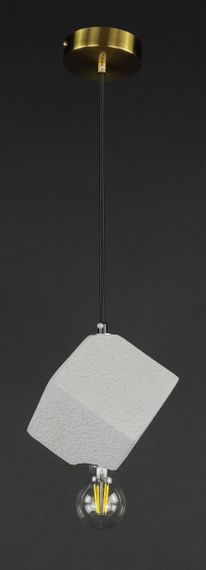 Люстра підвісна на 1 лампочку 27703 Латунь 25-180х15х15 см.