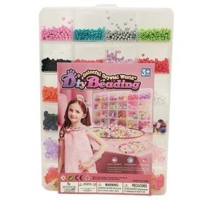 Детский набор бисера для создания украшений 610-34 ножницы, леска в комплекте