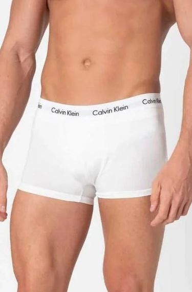 Набір чоловічих трусів боксерів Calvin Klein men boxer 3 шт в наборі | Зображення 4
