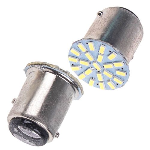 Лампа діодна S25 1157-3014-22SMD 2 контакту | Зображення 1
