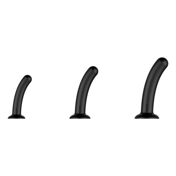 Набір дилдо Nexus Dilating Set (17 см, 15 см, 12,5 см) | Зображення 1