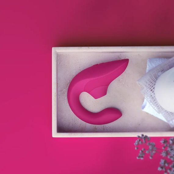 Стимулятор точки G та клітора Womanizer Blend Rose вакуум і вібрація, ніжно-рожевий Sex Aura | Зображення 8