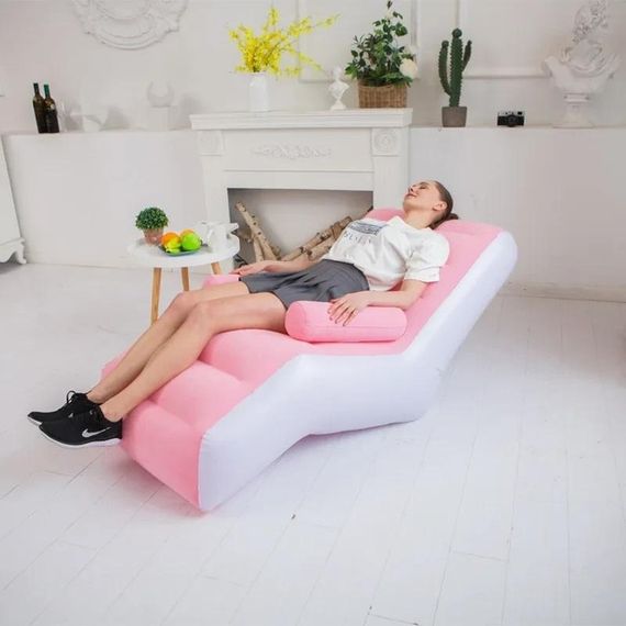 Надувний диван-крісло з підлокітниками XPRO Inflatable Coob 140х85х80 см (45781-_600) | Зображення 3