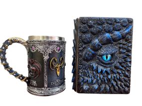 Подарунковий набір Кухоль 3D Сім Королівств і Блокнот 3D «Книга тіней і Глубін»