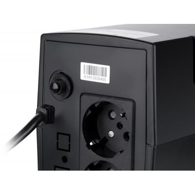 Пристрій безперебійного живлення Vinga LCD 600VA plastic case (VPC-600P) | Зображення 5