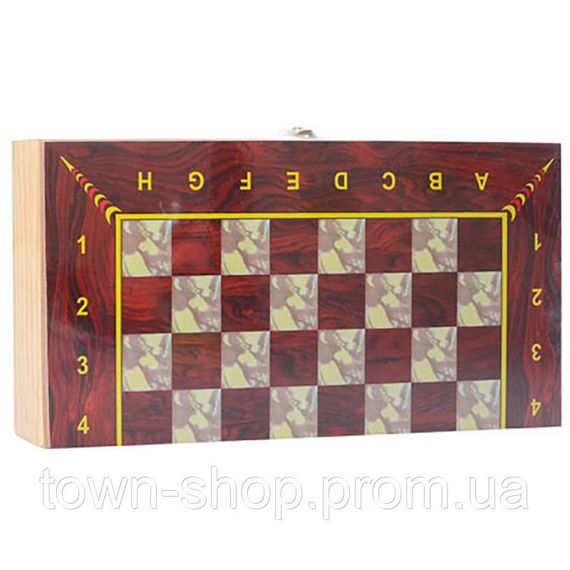 Набор настольных игр "Шахматы 3 в 1" 28ACD-3