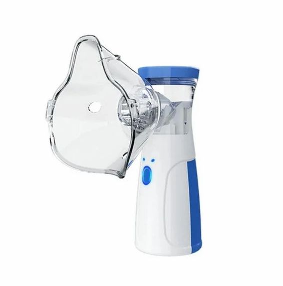 Портативный небулайзер Mesh Nebulizer JSL-W302 ∙ Ультразвуковой ручной ингалятор + 2 маски для домашнего использования | Зображення 2