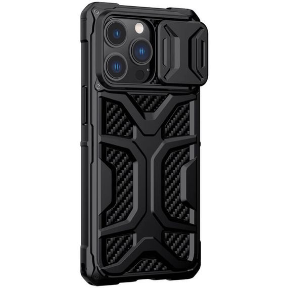 TPU+PC чехол Nillkin CamShield Adventurer (шторка на камеру) для Apple iPhone 13 Pro Max (6.7") | Зображення 3