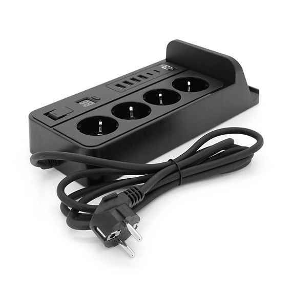 Мережевий фільтр із захистом від перенапруги G12H, 4 Socket + 4 USB 3 | Зображення 4