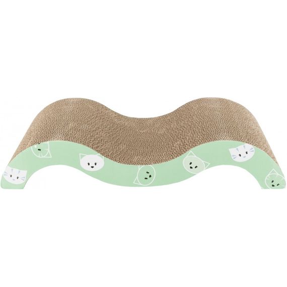 Когтеточка Trixie Mimi Wave 50 см х 29 см х 9 см, бирюзовая