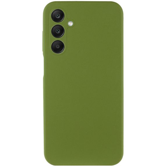 Чохол Silicone Cover Ummi Lakshmi Full Camera (AA) для Samsung Galaxy A25 5G Зелений / Dark green | Зображення 1