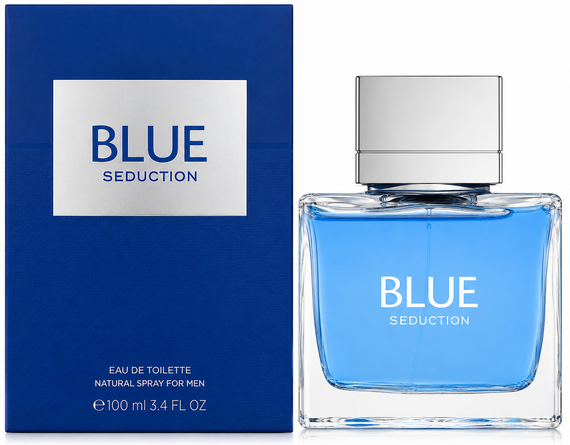 Парфюмированная вода для мужчин Blue Seduction Туалетная вода мужская 100 мл | Зображення 2