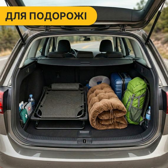 Розкладне крісло ліжко з оксамитовим матрацом LEOBRO Brown (LB-FCB-G4-BRN) | Зображення 3