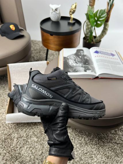 Мужские зимние кроссовки  Salomon XT-6 Grey Fur , Вьетнам 44 28 | Зображення 8