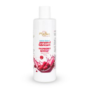 2в1 лубрикант та масажний гель - MyLove Aroma Series Intim&Massage Raspberry, 300 мл Sex Aura