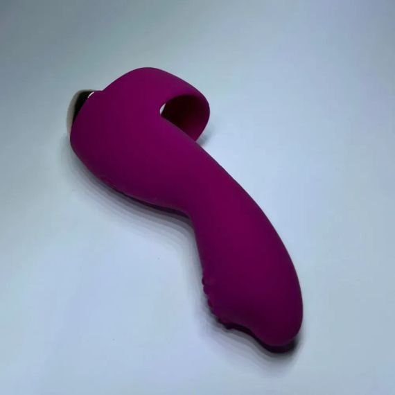 Вібратор на палець Passion Play, 10 режимів вібрації, фіолетовий Sex Aura | Зображення 4