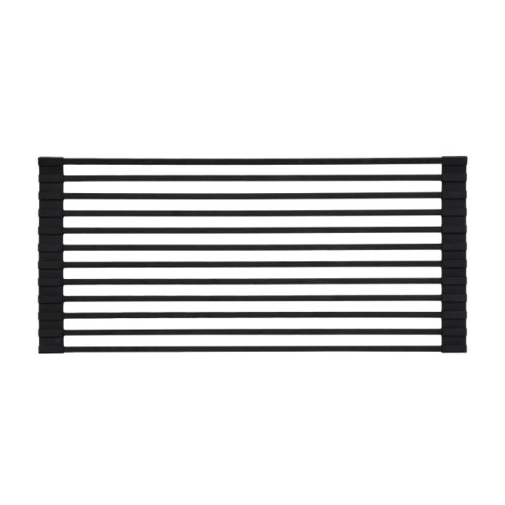 Сушарка на кухонну мийку Lidz Acsis LA04 Black, квадратна основа, для посуду 430х216 мм LDACSLA04BLM49762 | Зображення 2