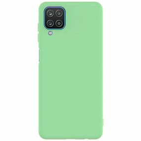 Чохол Candy Silicone для Samsung Galaxy A12 колір Бірюзовий